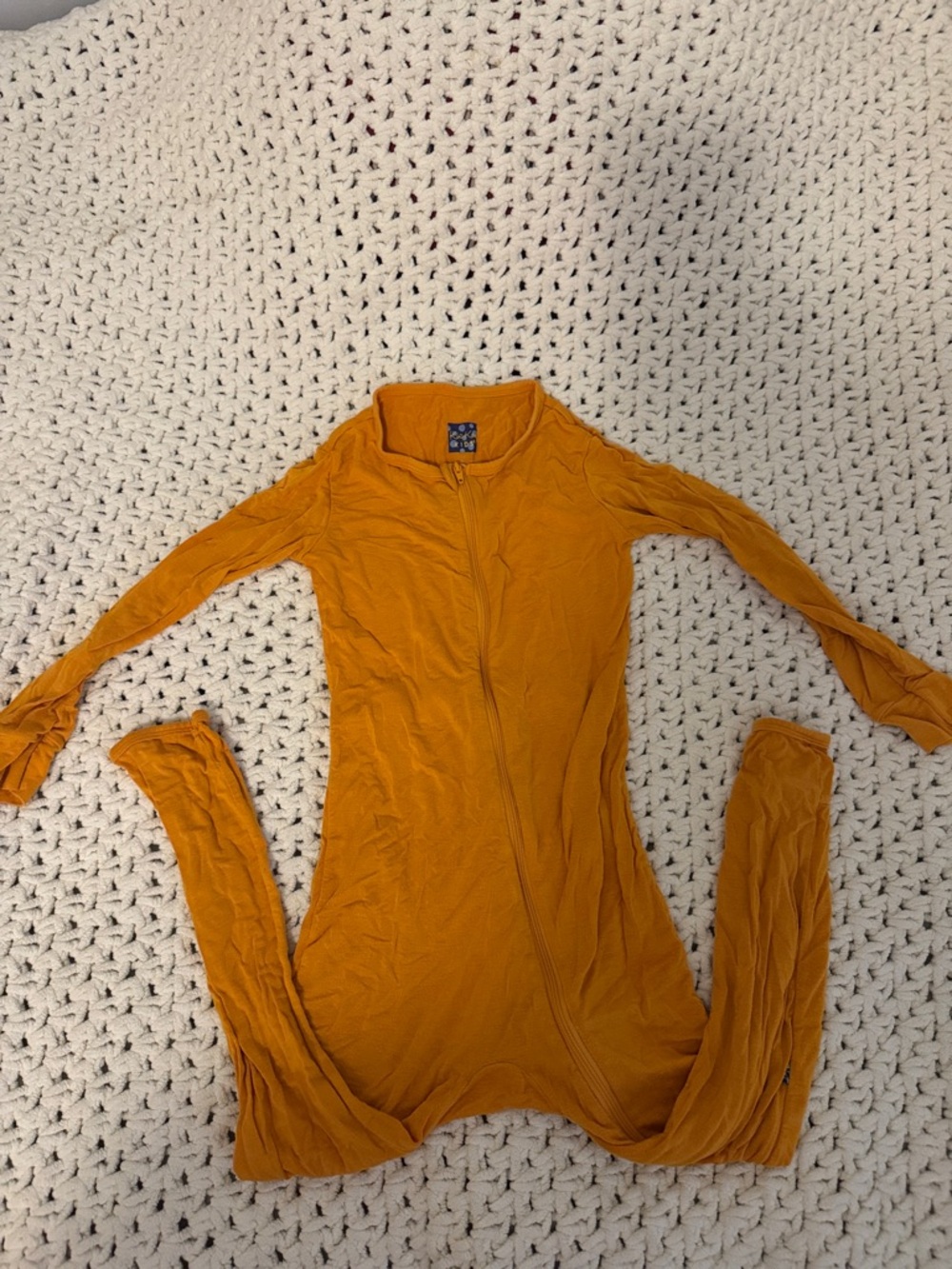 Kickee Pants Mustard Yellow Kids Pajama Set